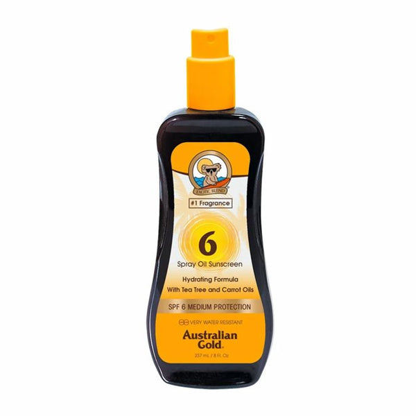 Spray Oil Sunscreen SPF6